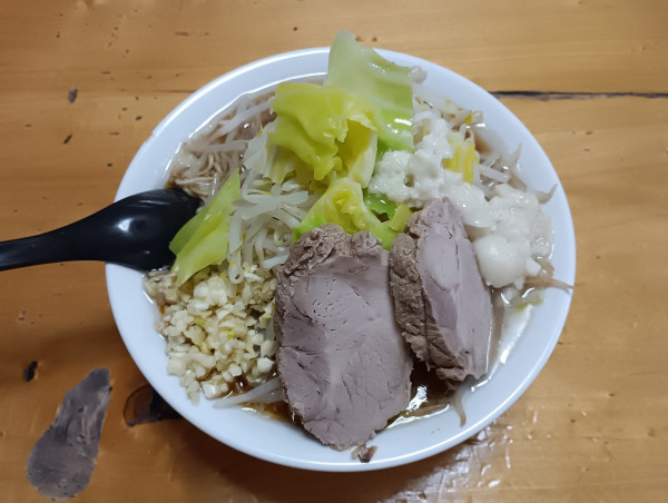 「限定　豚そば　1000円」@福島屋の写真