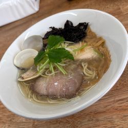 貝塩拉麺ハマグリ有