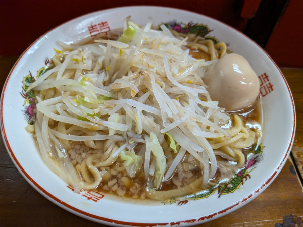 「ラーメン＋煮卵」@ザ・ラーメンスモールアックスの写真