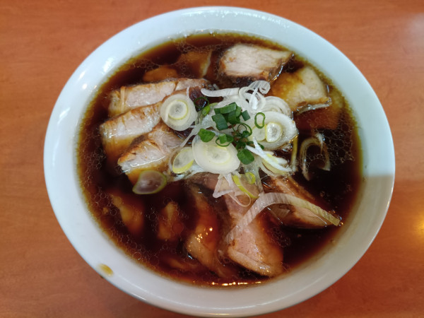 「チャーシューメン　濃口　　1250円」@日陰の写真