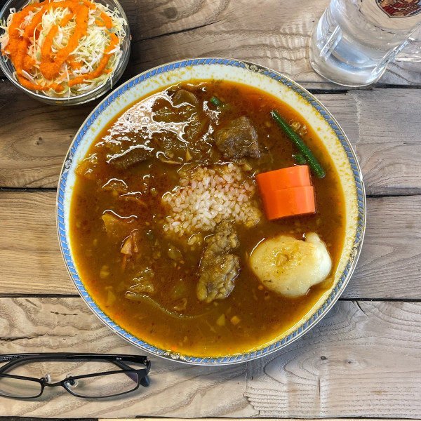 「ポカラカリーライス」@ホルモン焼 夏冬の写真