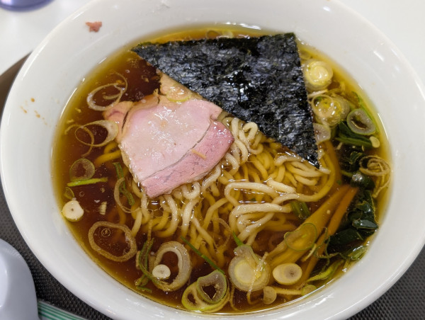 「2日間限定醤油ラーメン」@手打 焔の写真