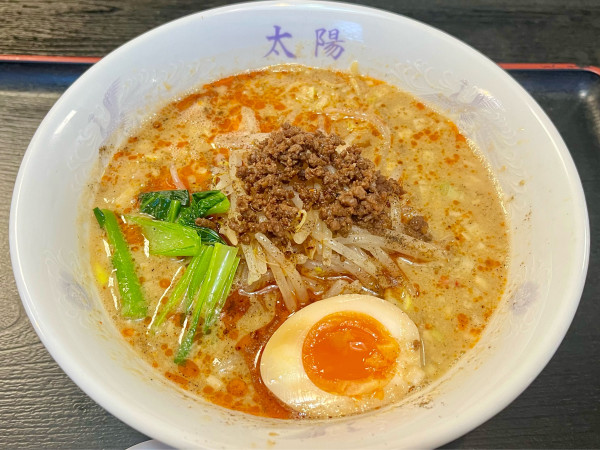 「担々麺 シビレ多め」@中華料理 太陽の写真