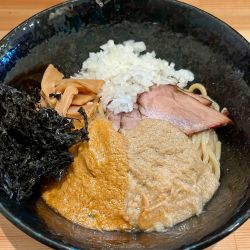 【限定】鮟鱇肝&スケソウダラ白子のハイブリッドまぜそば