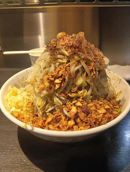 「豚そば　汁なし」@豚そば 竜の道の写真