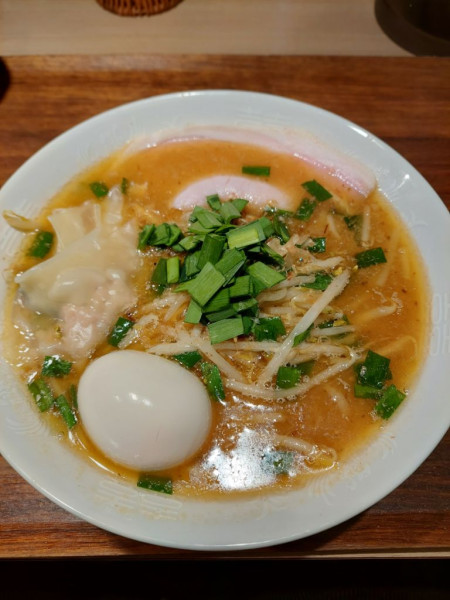 「【限定】味噌そば＋ごはん＋ピール」@Tokyo Style Noodle ほたて日和の写真