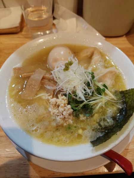 「特製とりそば＋ランチごはん」@らーめん天神下 大喜の写真