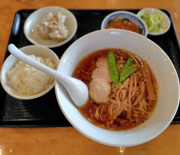 「ランチ定食Cセット 1000円」@香湯ラーメン ちょろり 恵比寿店の写真