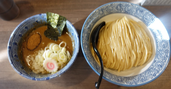 「つけ麺（1,000円）+中盛（100円）」@狼煙 〜NOROSHI〜の写真