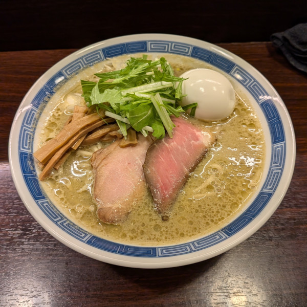 「【限定】牡蠣味噌そば＋味玉」@麺屋 ルリカケスの写真