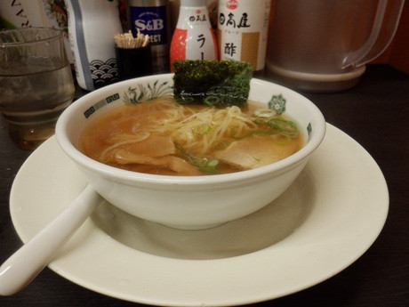 「半ラーメン」@日高屋 後楽園白山通店の写真