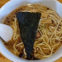 中華そば・動物系(¥750)