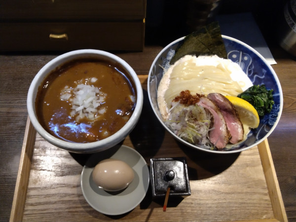 「鴨つけ蕎麦(カレー)」@鴨出汁中華蕎麦 麺屋yoshikiの写真