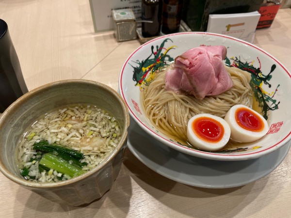 「ちょっとづつ昆布水つけ麺」@つけめん金龍の写真