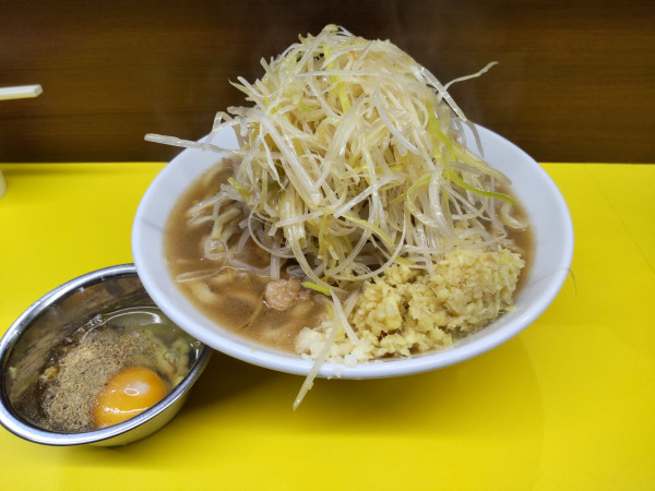 「1番セット( 味ネギ 生姜 スキヤキ玉子)」@豚が1番⭐︎脂が2番の写真