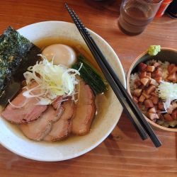 味玉叉焼塩ラーメン