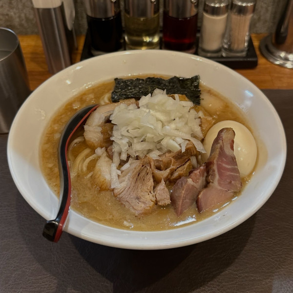 「背脂煮干しそば」@麺処 青野の写真