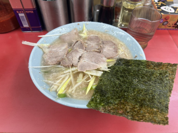 「ネギチャーシューメン」@ラーメンショップ 牛久結束店の写真