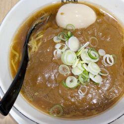 カレーらーめん+味付け煮玉子