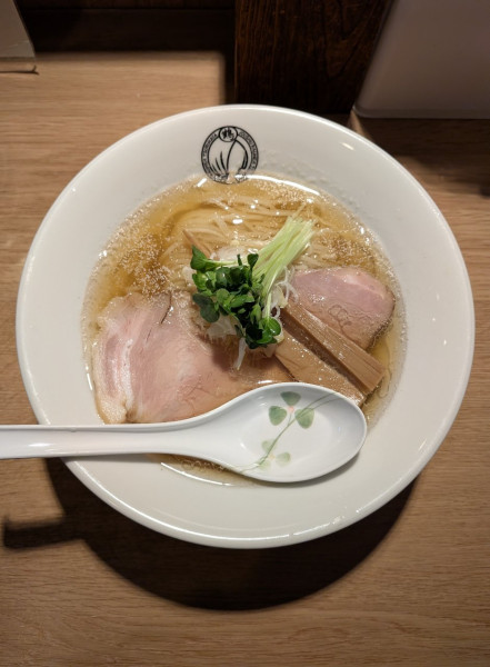 「塩 煮干しそば」@麺処 鶴舞屋の写真