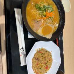 古潭ラーメン　ミニチャーハンセット