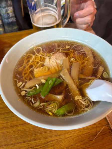 「ラーメン700円➕炒飯850円」@珍々軒の写真