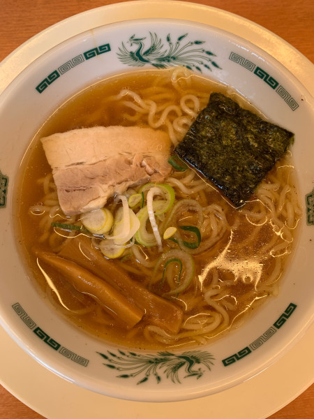 「半ラーメン」@日高屋 北柏駅南口店の写真