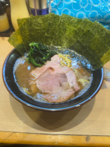 「ラーメン　海苔トッピング」@輝道家直系 皇綱家の写真