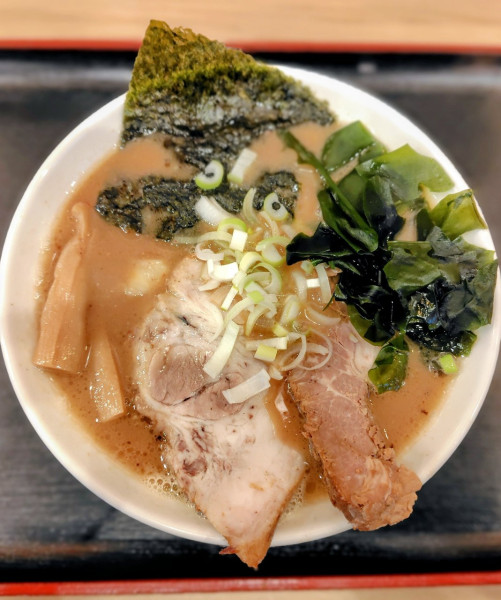 「朝ラー(並) 680円」@つけ麺大輝の写真