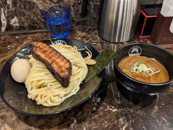 「濃厚富士つけめん（中盛）」@麺屋富士の写真