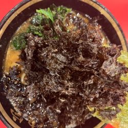 ラーメン(中)1,000円＋岩のり200円
