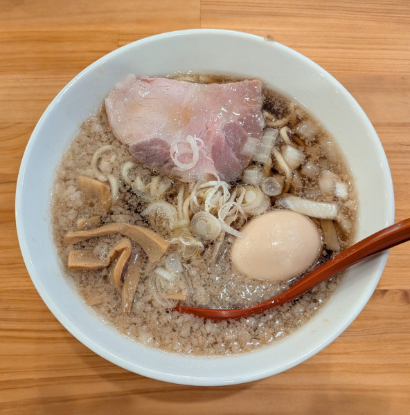 「味玉背脂中華そば（1000円）」@中華そば イッキューの写真