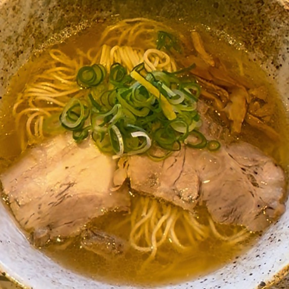 「京都白だし中華そば ¥950」@煮干そば・鶏そば 藍 茨城神立店の写真