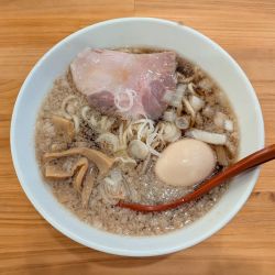 味玉背脂中華そば（1000円）