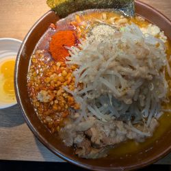 【限定】海老味噌☆ロック1200円(大盛150円)生卵70円