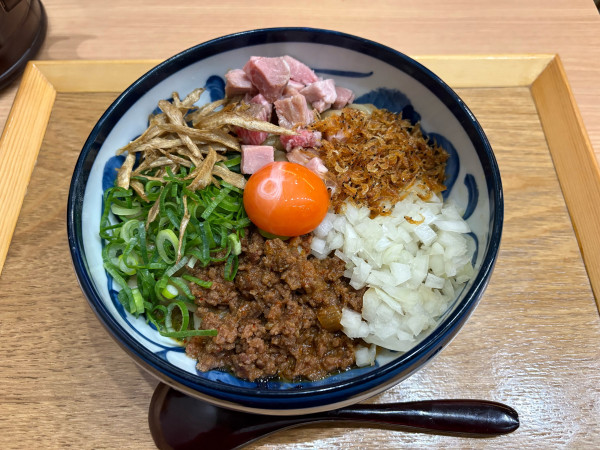 「さんりょう流まぜそば_もち麦極太麺ver（限定）」@柳橋さんりょうの写真