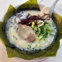 海苔ラーメン＋替玉