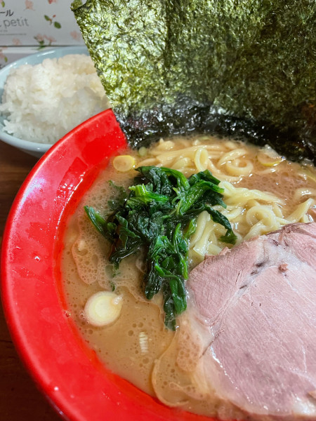 「ラーメン ライス」@吉祥寺 武蔵家の写真