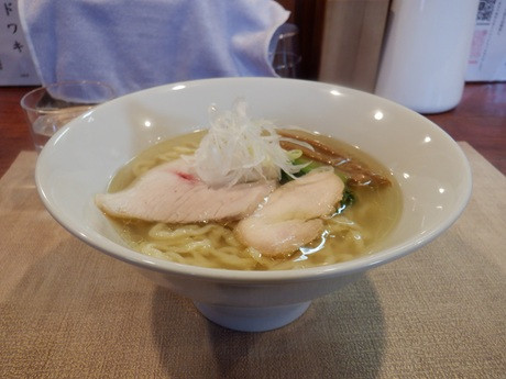 「塩らーめん」@手打ち カドワキの写真