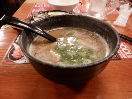 「とり白湯めん」@鳥貴族 小田急町田店の写真