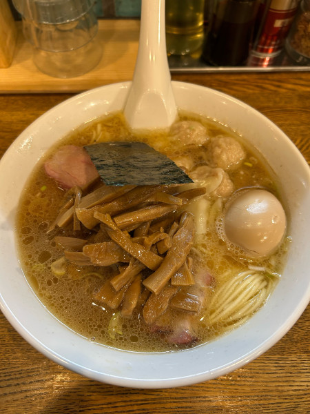 「チャーシューワンタンメン味玉メンマTP」@支那ソバ おさだの写真