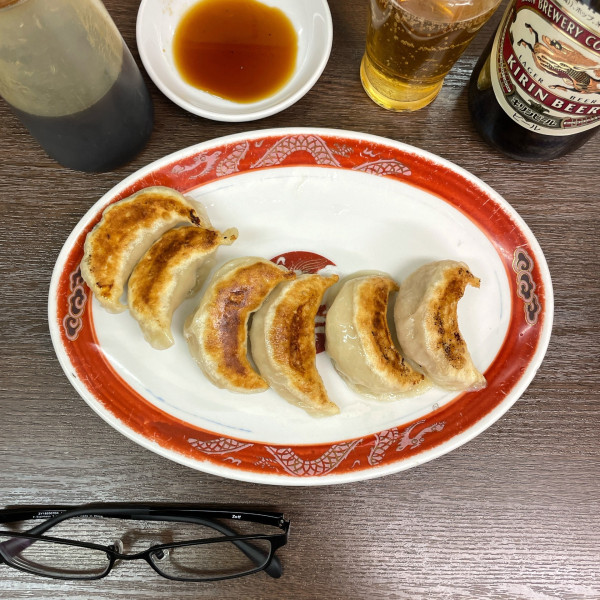 「焼き餃子」@支那ソバ かづ屋の写真