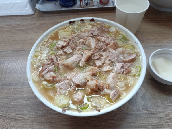 「数限　きざみねぎチャーシューめん　みそ　950円」@食堂大森の写真