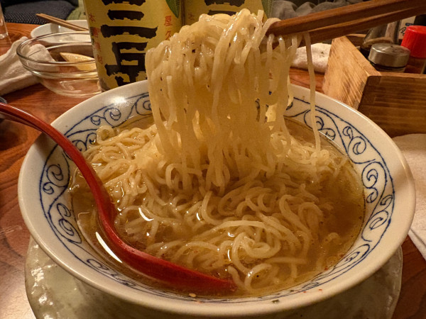 「素ラーメン560円+他いろいろ」@大衆割烹 いなほの写真
