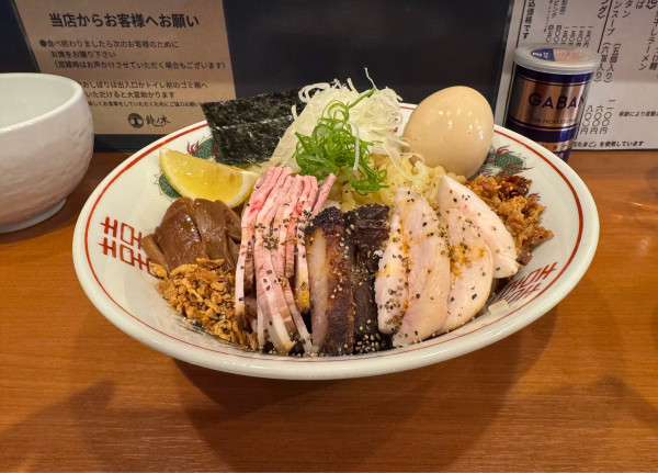 「まぜそば」@自家製手もみ麺 鈴ノ木の写真