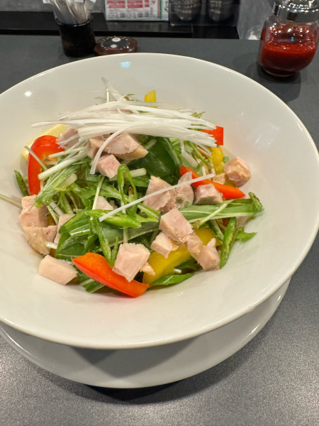 「まぜそば1000円」@東京オリーブnoodleの写真