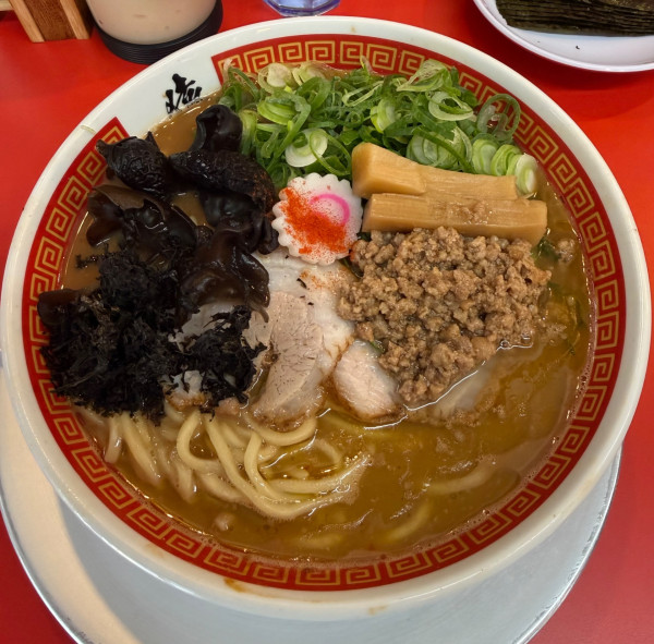 「味噌豚骨ラーメンKAIZAN！」@猿でもわかるわの写真