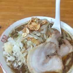 背脂ラーメン
