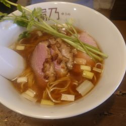 黒豚のスープ鴨ラーメン　醤油