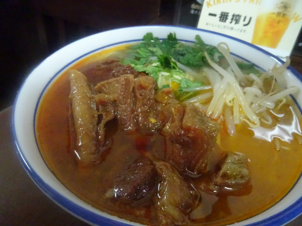 「麻辣牛肉ラーメン　1,280円」@麻辣牛肉麺の写真